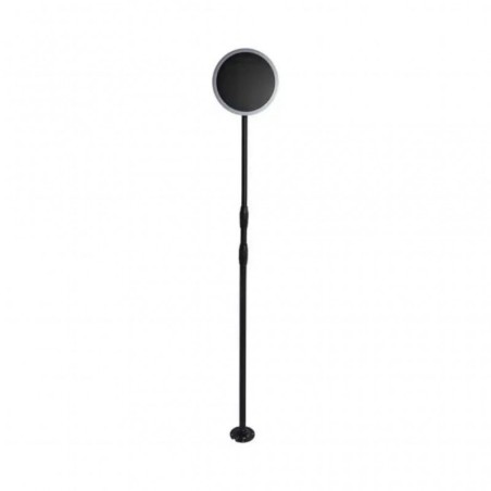 V-TAC PIANTANA LED SOLARE 8W 4000K NERA IP65 H:130cm ALTEZZA REGOLABIILE - SKU: 6669 - VT-948