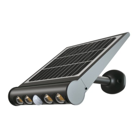 V-TAC APPLIQUE SOLARE 8W 6000K 950LM IP65 CON SENSORE NERO - SKU: 6850 - VT-11108