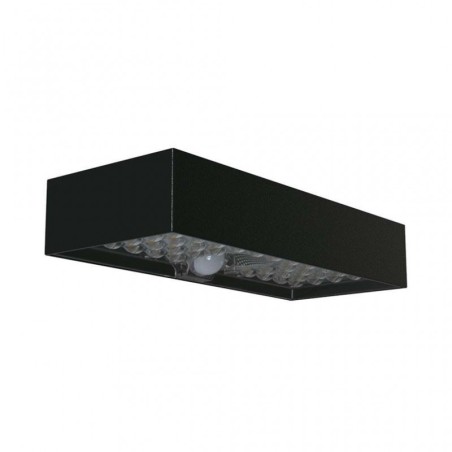 V-TAC APPLIQUE LED SOLARE 6W 4000K 900LM IP65 3000mA NERO - SKU: 10307 - VT-406
