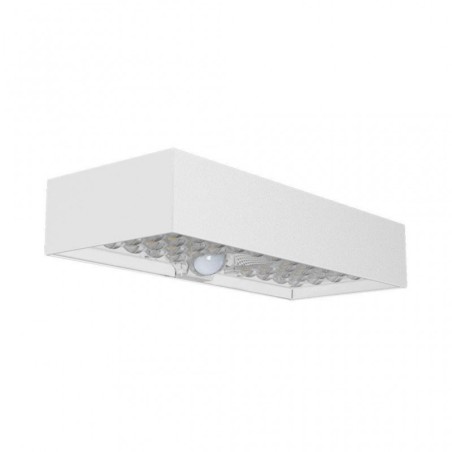 V-TAC APPLIQUE LED SOLARE 6W 4000K 900LM IP65 3000mA BIANCO - SKU: 10308 - VT-406