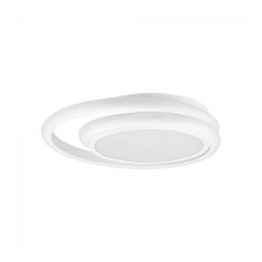 V-TAC PLAFONIERA LED DOPPIA 38W 4000K 4050LM ROTONDA Ø:450mm BIANCO - SKU: 6921 - VT-7761