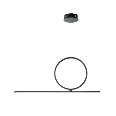 Lampada a sospensione Led Acrobat 50 NERO – Ondaluce