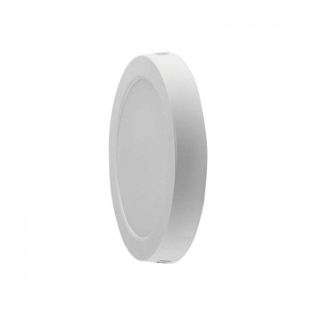 V-TAC MINI PANNELLO LED DA SUPERFICIE 18W 3000K 1850LM ROTONDO Ø:215mm BIANCO - SKU: 7876 - VT-60018RD