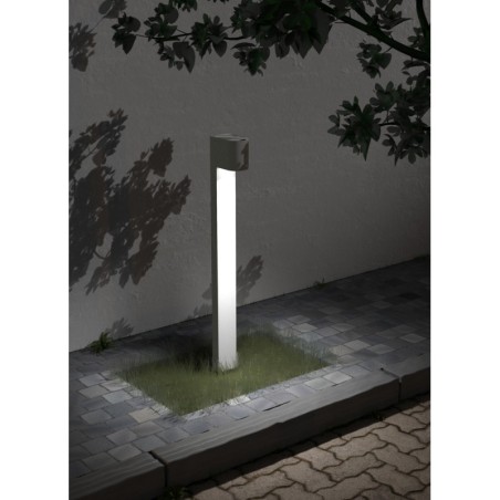 PALO DA ESTERNO IN ALLUMNIO IP54 X 1 GU10 CORTEN 14X70CM