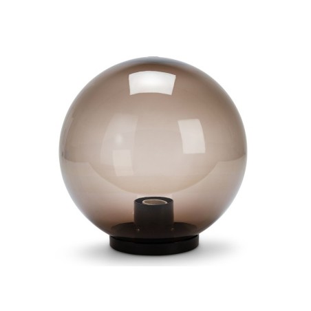 VELAMP SFERA PER ESTERNO IN PMMA Ø:300mm E27 FUME' - SKU: SPH308