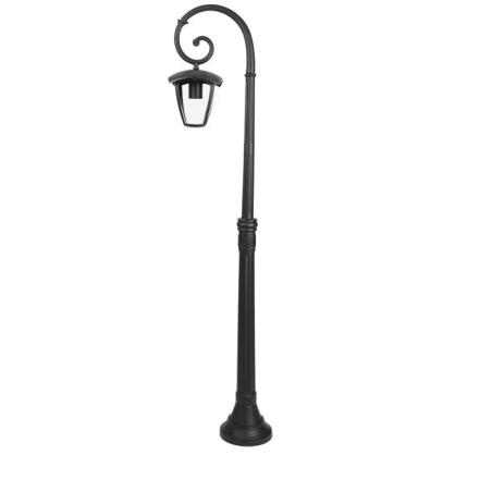 VTAC LAMPIONE CON LANTERNA H 136cm PORTALAMPADA E27 NERO IP44 - SKU: 7060 - VT-737