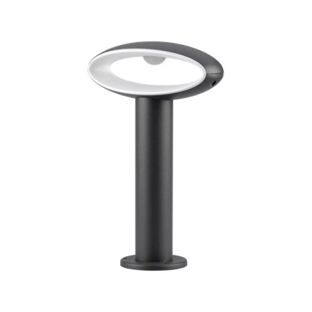 VTAC PALETTO LED 9W 4000K H:30cm IN ALLUMINIO ANTRACITE IP54 - SKU: 5155 - VT-909