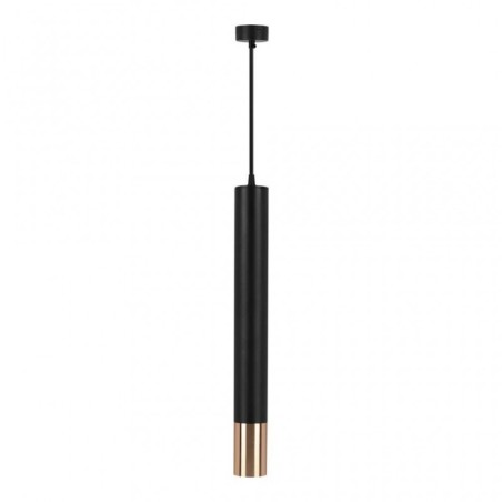 V-TAC PORTAFARETTO LED A SOSPENSIONE GU10 D:60x500mm NERO - SKU: 6689 - VT-977